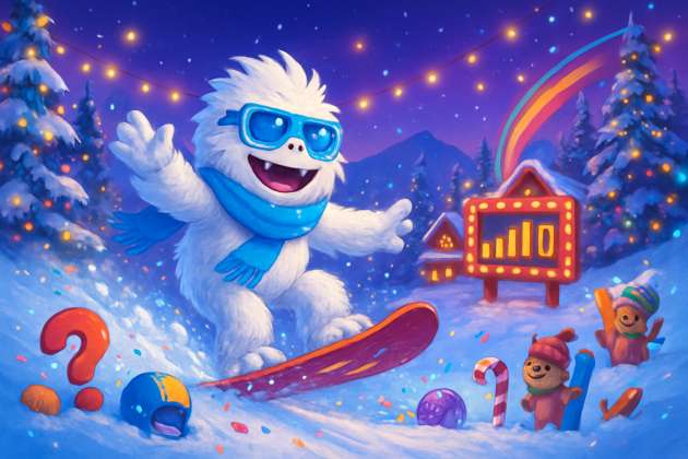 Yeti’s Frosty Quiz Quest - Jabali AI Poster