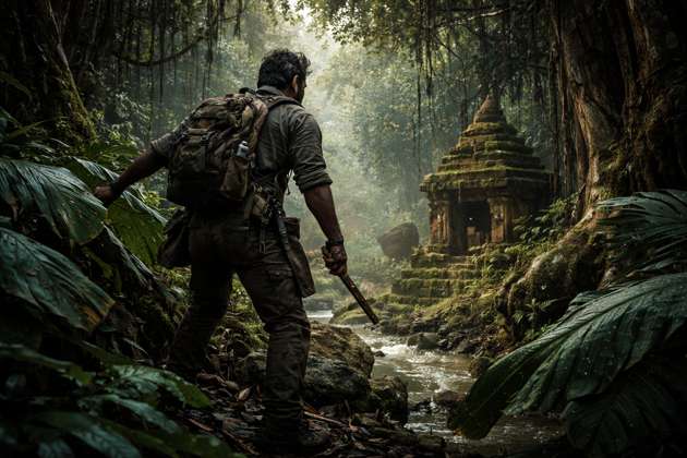 Dora Tamil Nadu Forest Quest - Jabali AI Poster