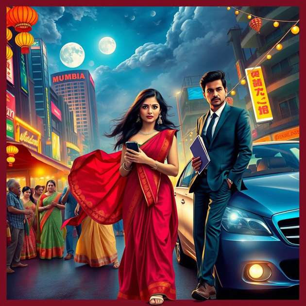 Chai, Chaos, and Chandni Lights - Jabali AI Poster