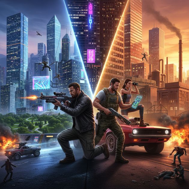 Urban Survival Royale - Jabali AI Poster