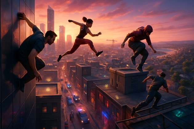 City Run Wild - Jabali AI Poster