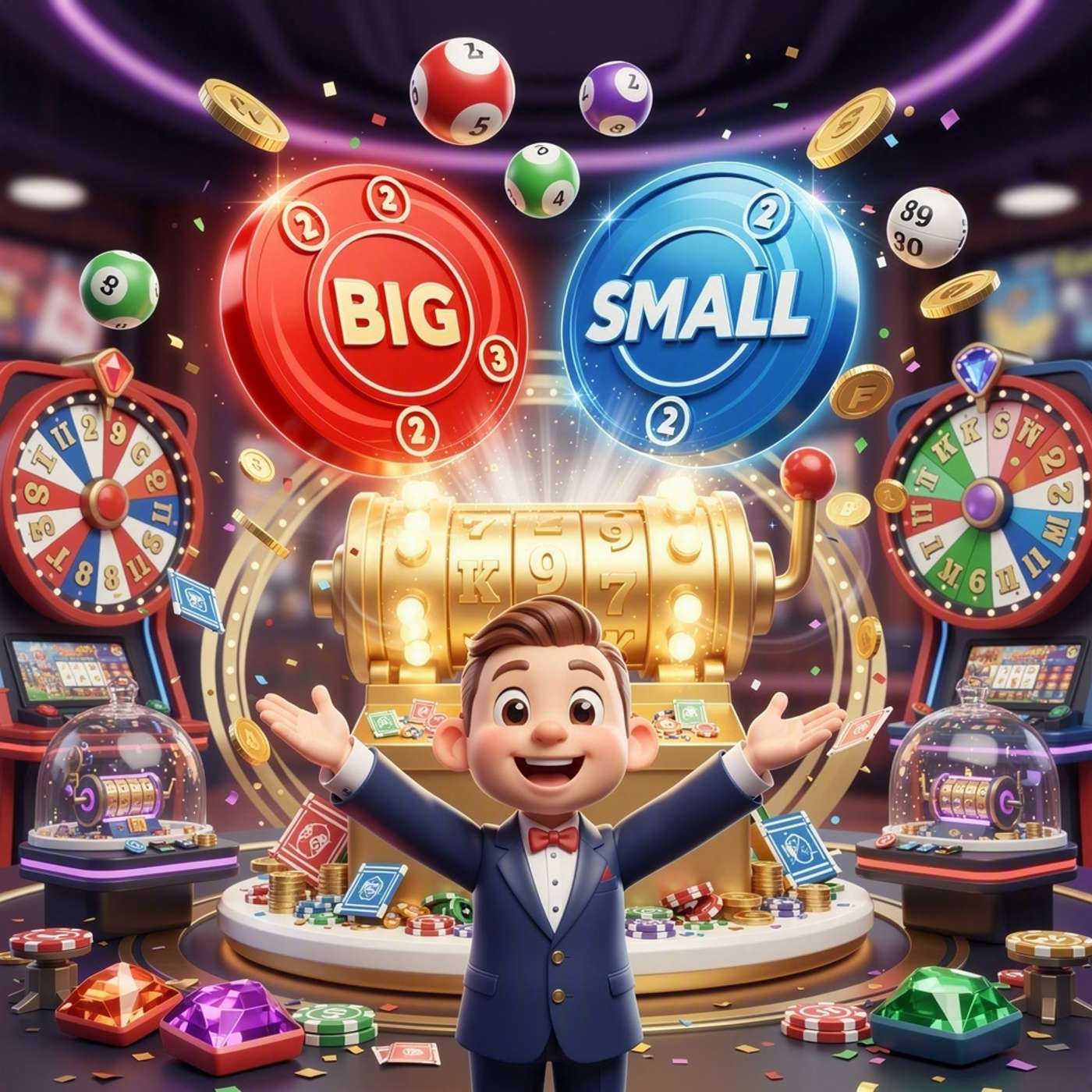 98 Lottery Wingo Big Small game artwork