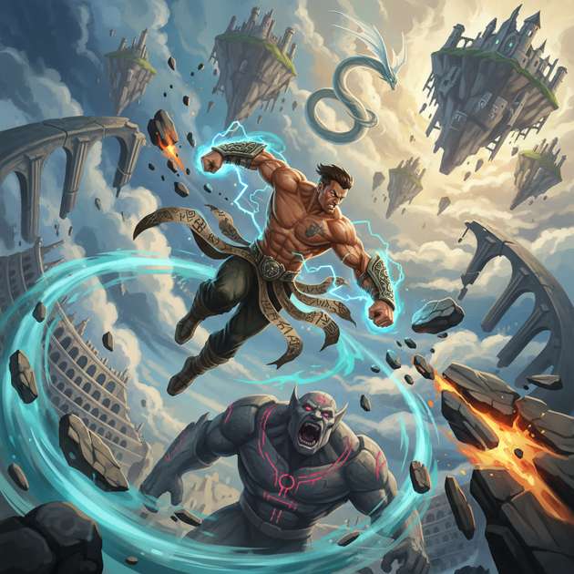 Wrathborn Ascendant - Jabali AI Poster