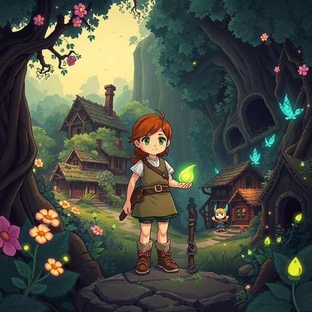 Rootbound Legends: A Tale of Growth and Steel - Jabali AI Poster