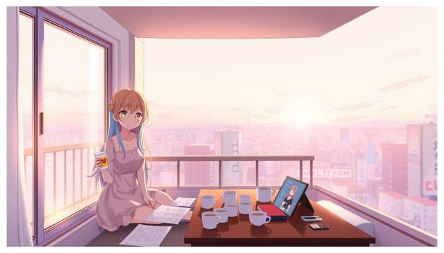 Starlit Mornings in Tokyo - Jabali AI Poster