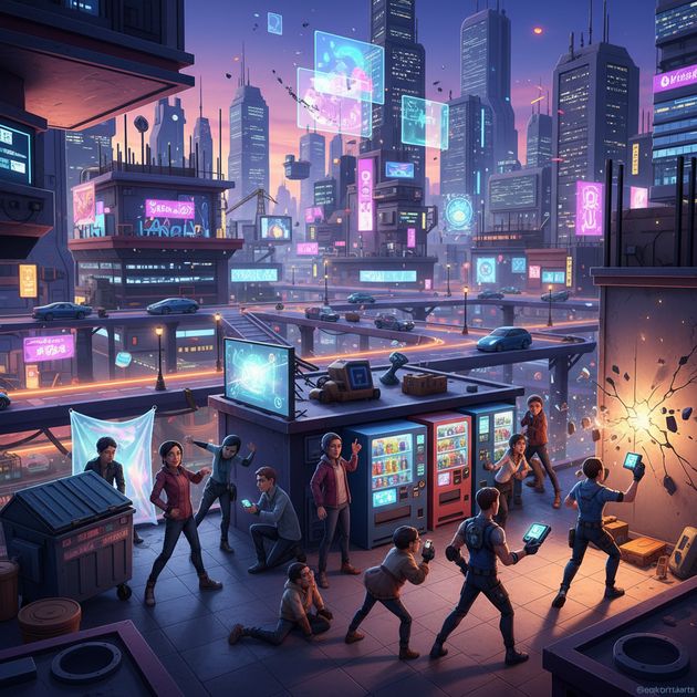 City Hideout - Jabali AI Poster