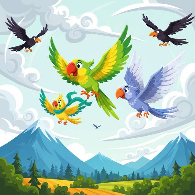 Chirag’s Cloud Waltz - Jabali AI Poster