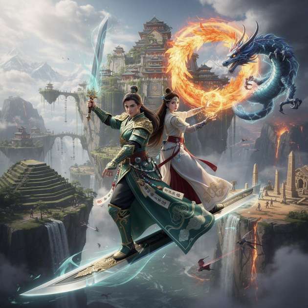 Immortal Realms - Jabali AI Poster