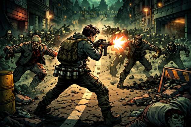 Zombie Fighter Go - Jabali AI Poster