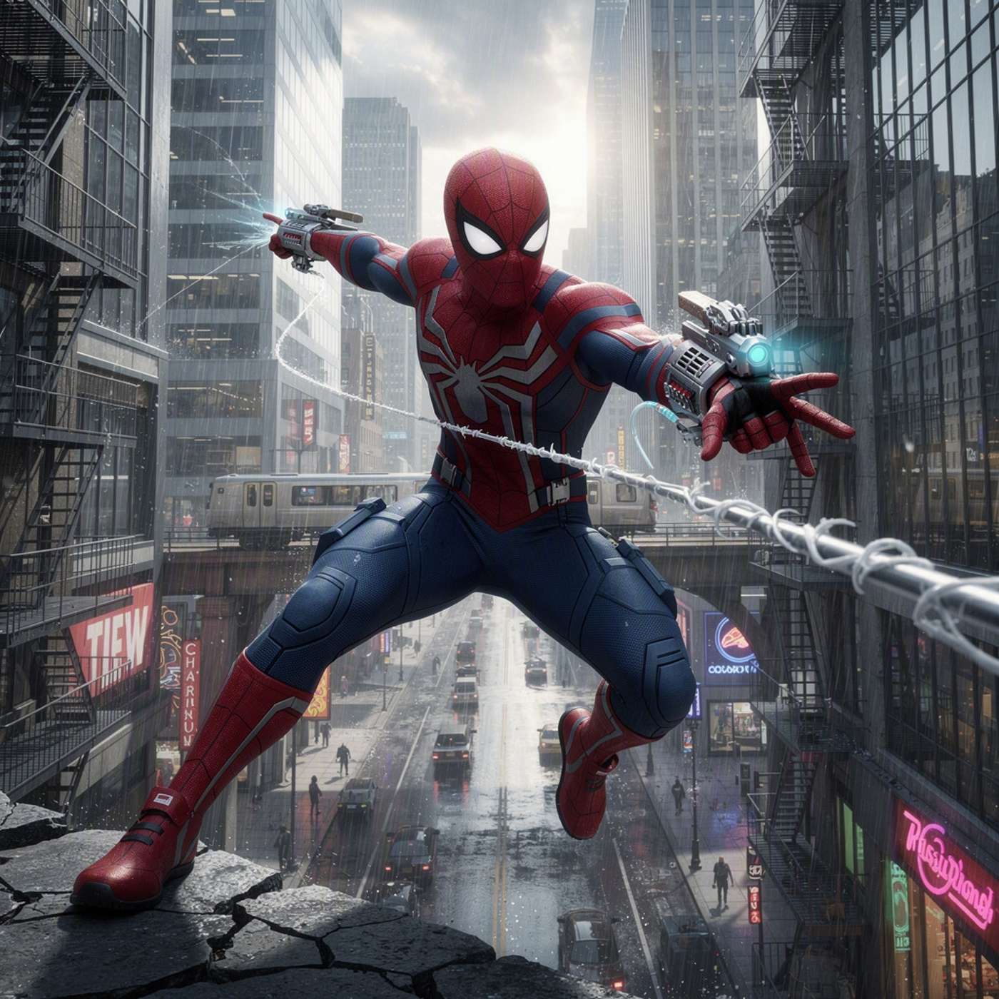 Spider Hero 3D game artwork