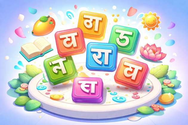 शब्दझटपट - Jabali AI Poster