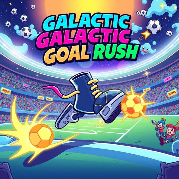 Galactic Goal Rush - Jabali AI Poster