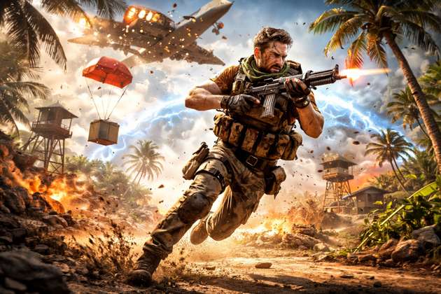 Battle Royale Blitz - Jabali AI Poster