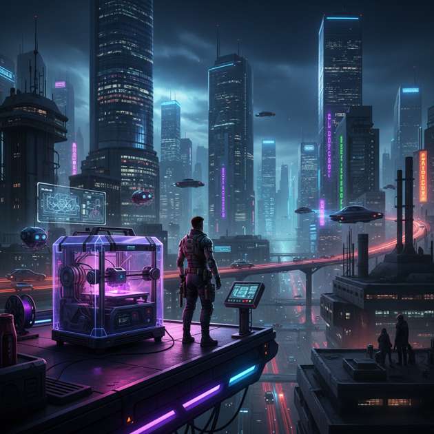Urban Fabricator - Jabali AI Poster