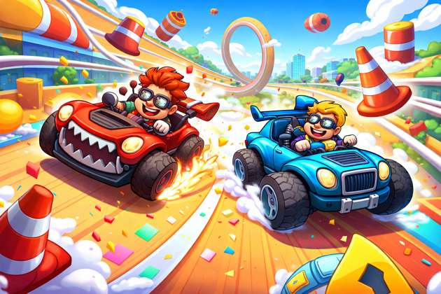 Twin Turbo Mayhem - Jabali AI Poster