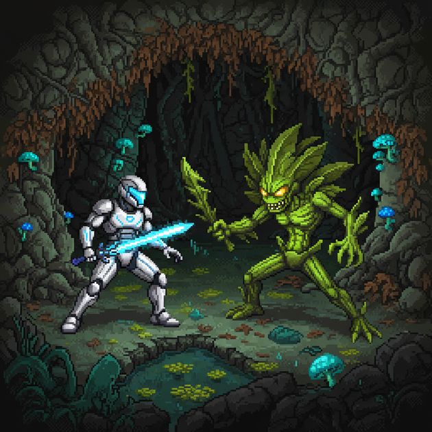 Universal: Bioforge Abyss - Jabali AI Poster