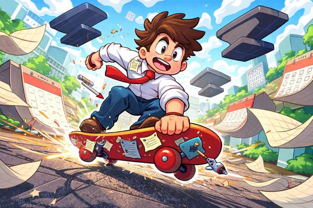 Skate Past 2025 Anvils - Jabali AI Poster