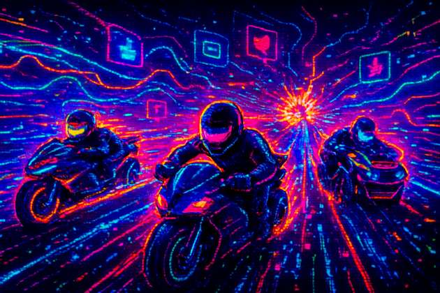 Viral Velocity: Neon Combat - Jabali AI Poster