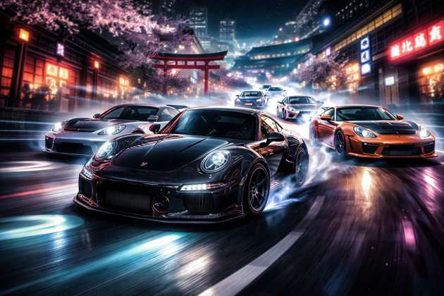 Tokyo Turbo Legends - Jabali AI Poster