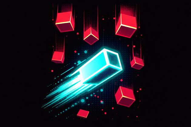 Block Dodger Blitz - Jabali AI Poster