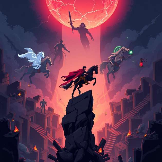Horsemen's End - Jabali AI Poster