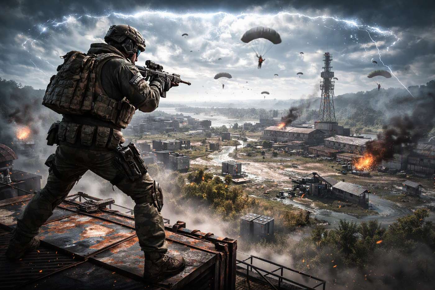 Battle Royale Arena game artwork
