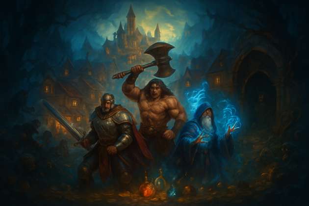 Legends of the Fallen Realm - Adventure RPG by Jabali AI