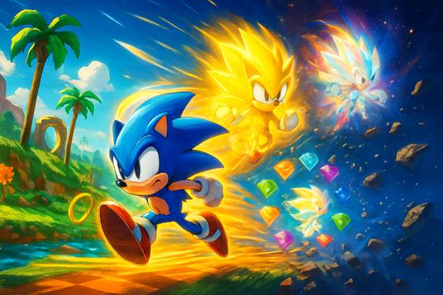 Sonic Infinity Rush - Jabali AI Poster