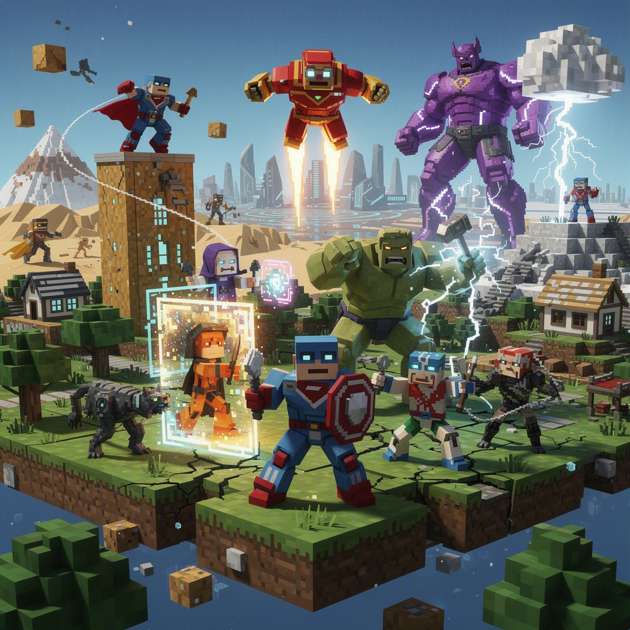 Blockverse Heroes and Aliens - Jabali AI Poster
