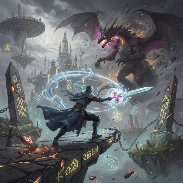 Arcane Clash - Jabali AI Poster