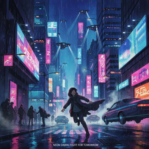 Midnight Refractions - Jabali AI Poster