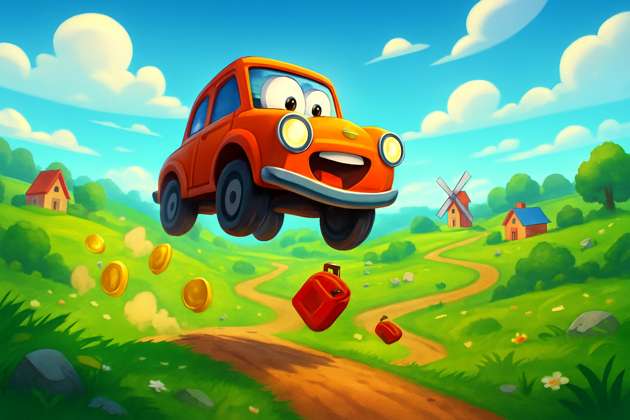 Countryside Climb - Jabali AI Poster