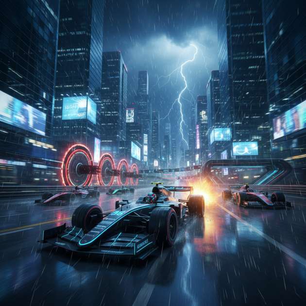 F1 Velocity: Future Rivals - Jabali AI Poster