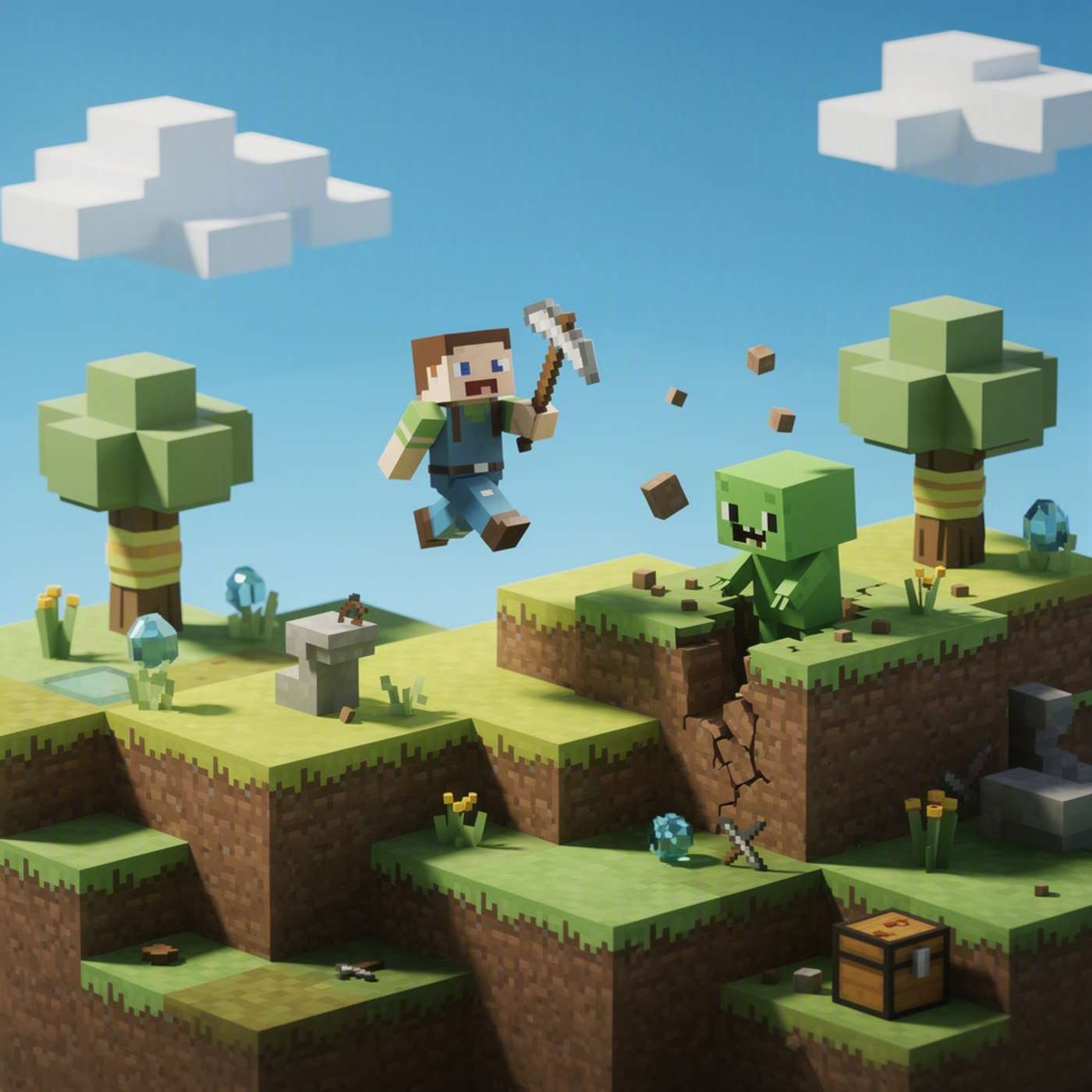 Blockcraft Pocket World game artwork