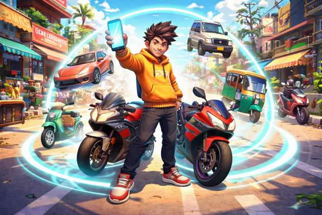 Phone Spawn Bikes 3D - Jabali AI Poster