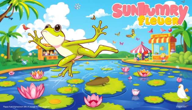 Frogs & Popsicles - Jabali AI Poster