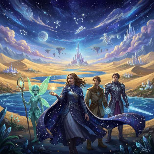 Starwarden's Journey - Jabali AI Poster