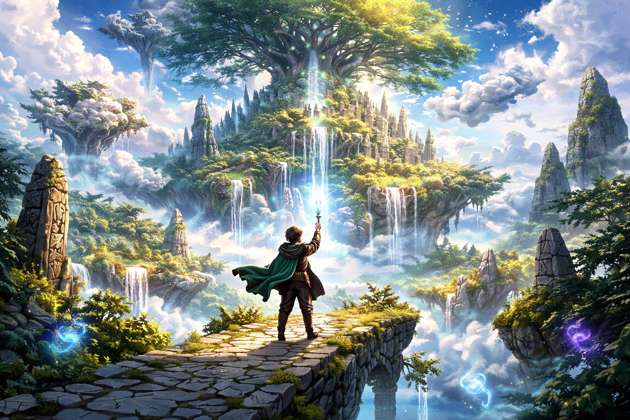 Mystic Wilds - Jabali AI Poster