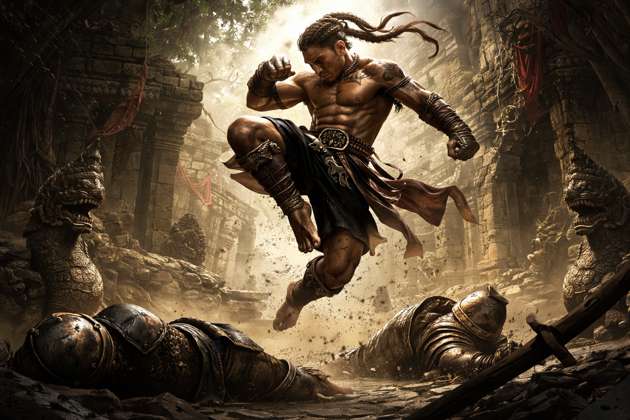 Ongback 2 Style Muay Thai Legends - Jabali AI Poster