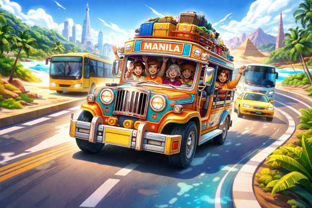 Jeepney World Driver 3D - Jabali AI Poster