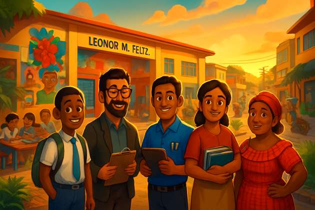 Mundos Leonor Escolar - Jabali AI Poster