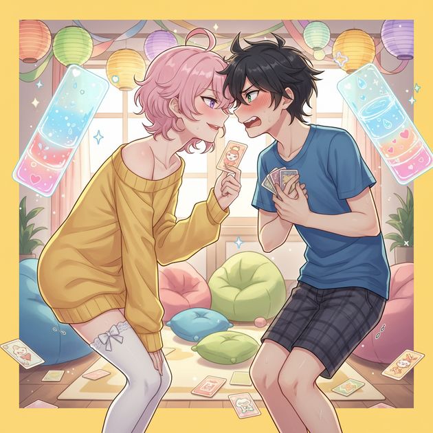 Bladder Blitz: Femboy Showdown - Jabali AI Poster