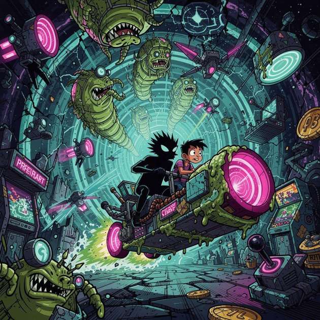 Portal Panic Multiverse Blaster - Jabali AI Poster