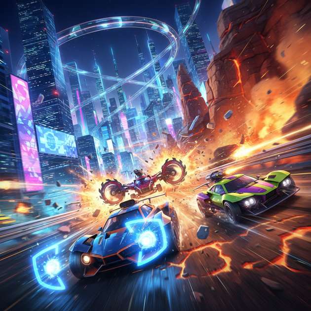 Titanium League: Combat Racers - Jabali AI Poster