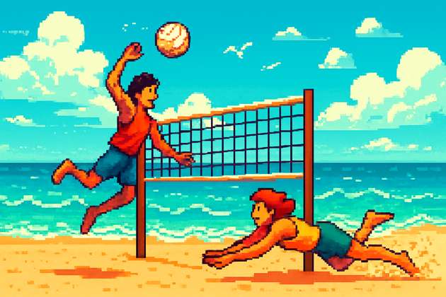Volley Beach Rivals - Jabali AI Poster