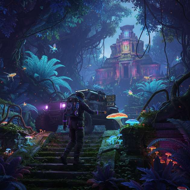 Radiant Wilds - Jabali AI Poster