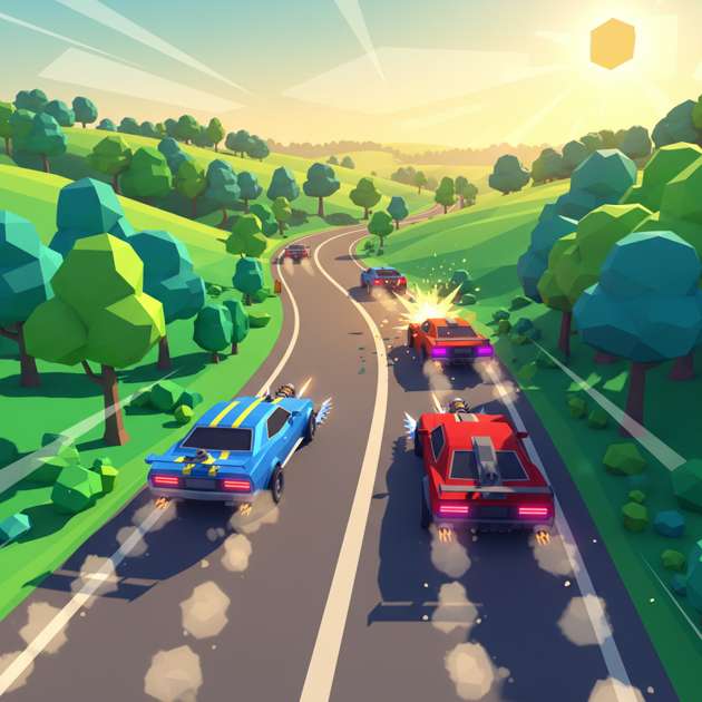 Rival Road Rush - Jabali AI Poster