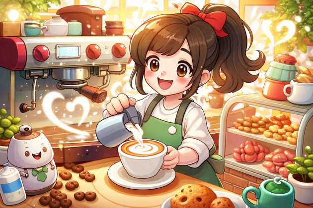 Coffee Rush - Jabali AI Poster