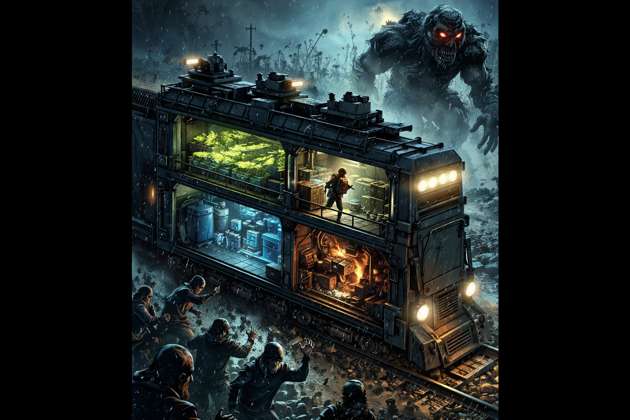 Last Train Shelter - Jabali AI Poster
