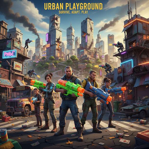 Toybox Survival City - Jabali AI Poster